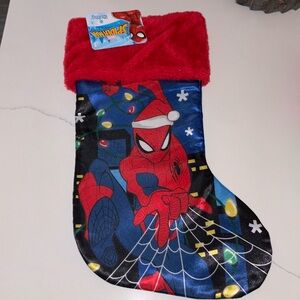 Spider-Man Christmas stocking new